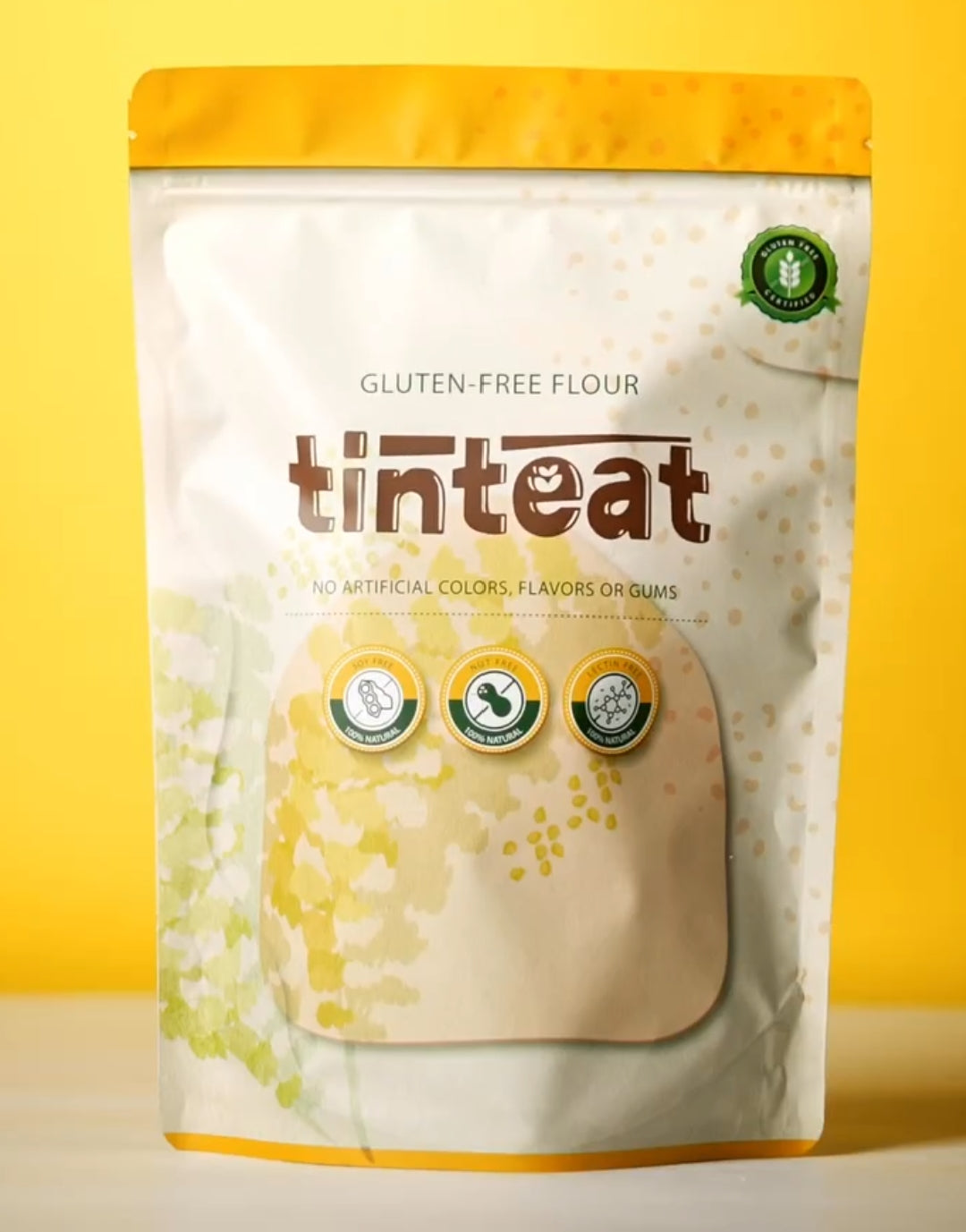 gluten free flour packaging image 